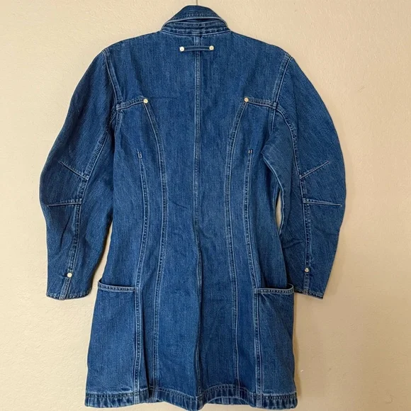 GAP x CULT GAIA Denim Barrel Mini Dress - Picture 2 of 5